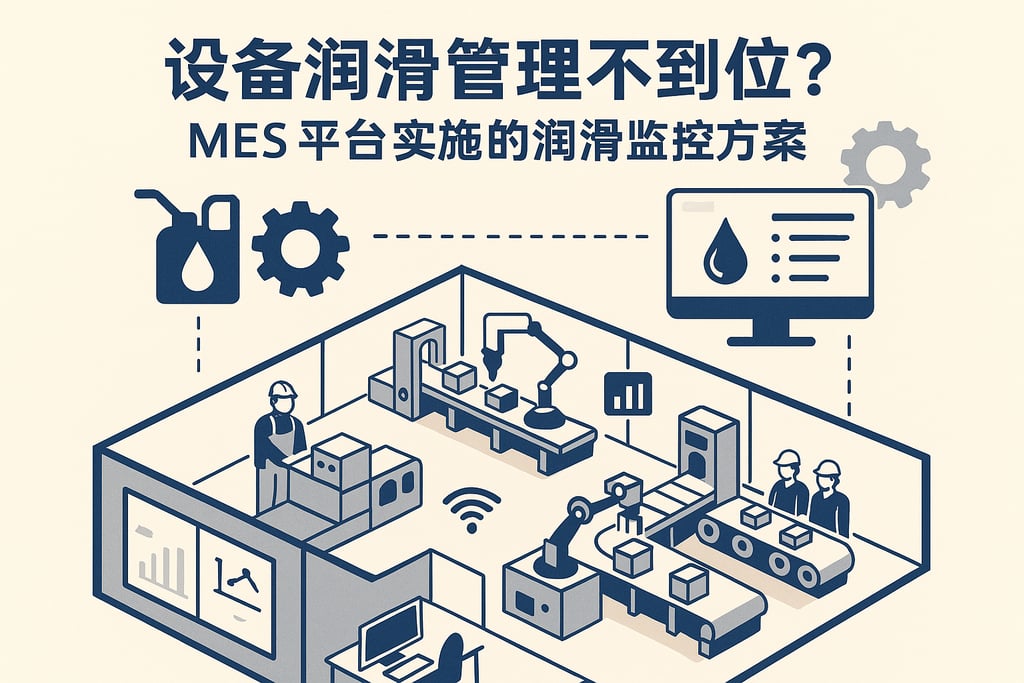 设备润滑管理不到位？MES 平台实施的润滑监控方案